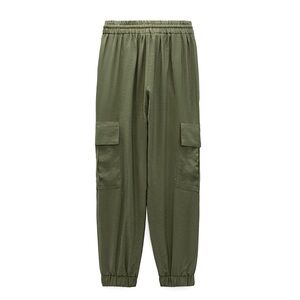 Zara Olive Green Cargo Pants